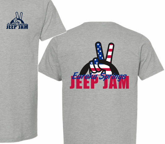 JEEP FLAG WAVE TEE